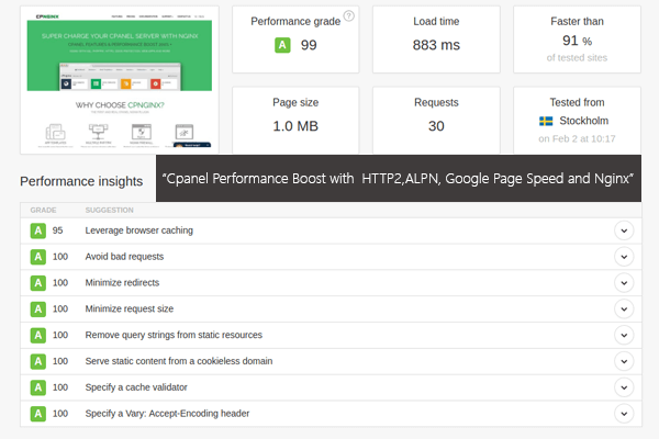 Optimize speed with Nginx multi cache